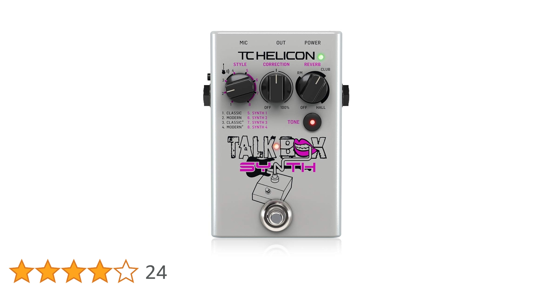 Amazon | TC Helicon ボーカルエフェクター トークボックス シンセ